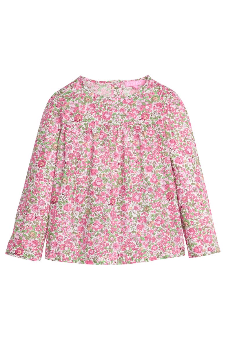 Kids' Floral Lisle Top, Main, color, Recoleta Floral Rose