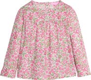 BISBY Kids' Floral Lisle Top