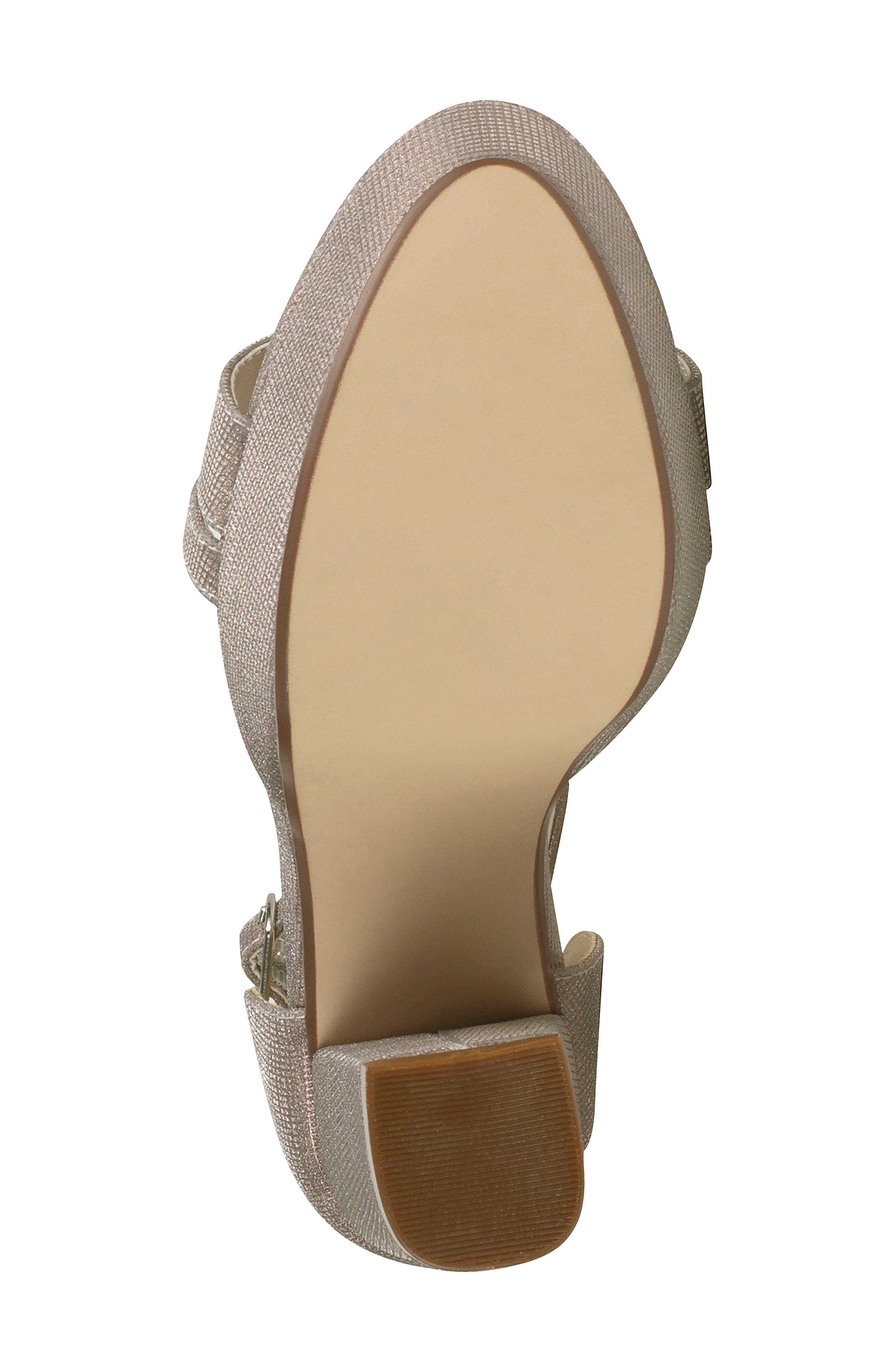 Touch Ups Chloe Platform Sandal, Alternate, color, Champagne