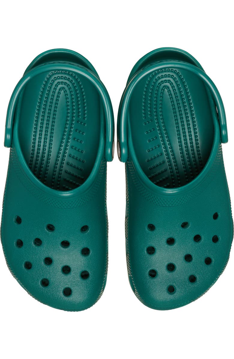 CROCS Classic Clog, Alternate, color, Emerald