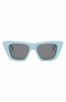 Bold 3 Dots 51mm Cat Eye Sunglasses