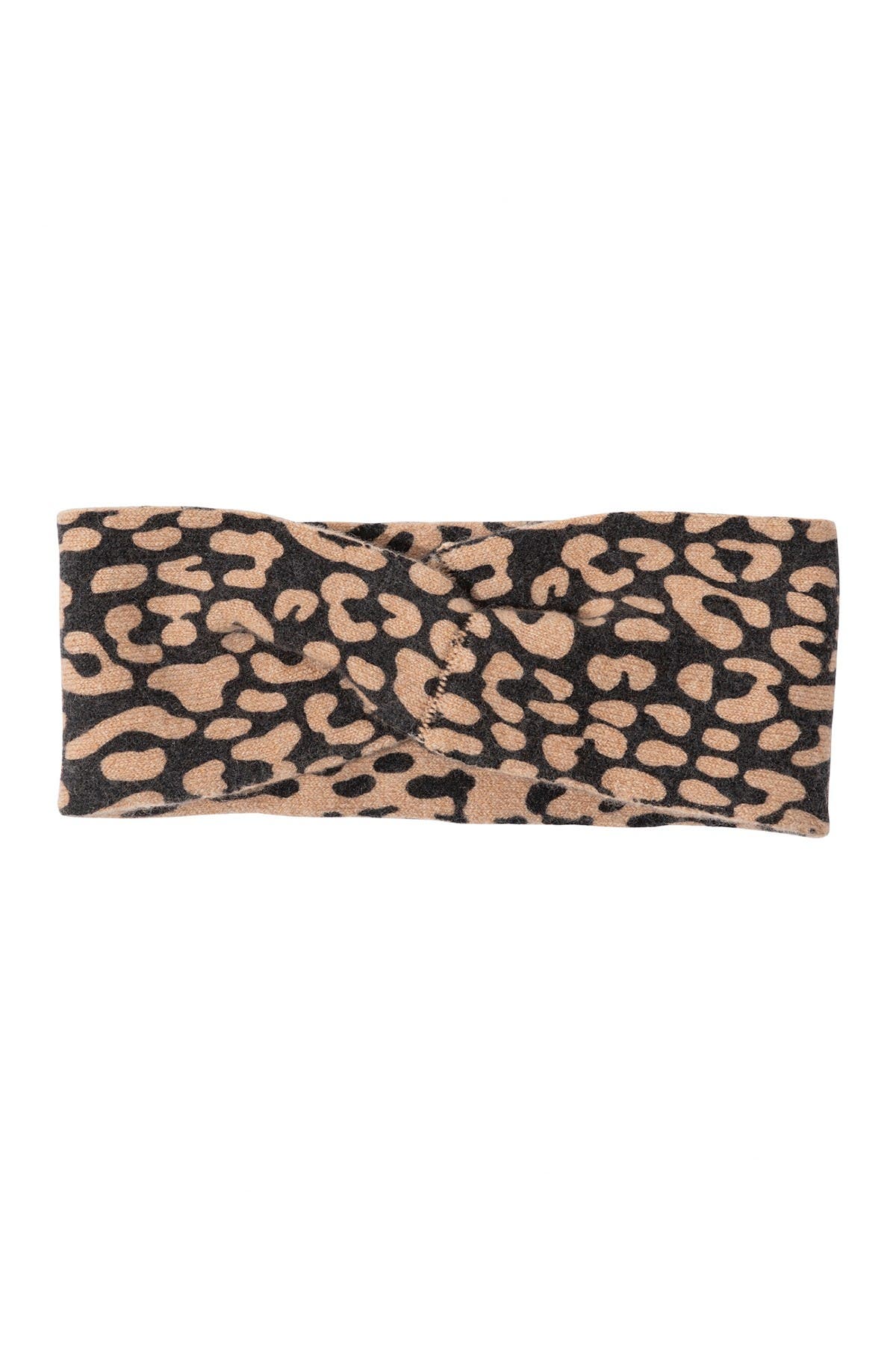 Amicale Cashmere Animal Print Headband (Women) | Nordstromrack