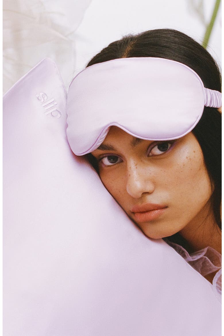 Lovely Lashes Pure Silk Contour Sleep Mask, Alternate, color, WILDFLOWER
