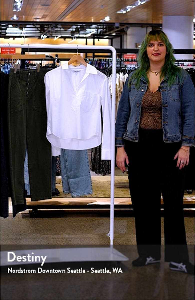 Khai Stretch Cotton Woven Top, sales video thumbnail