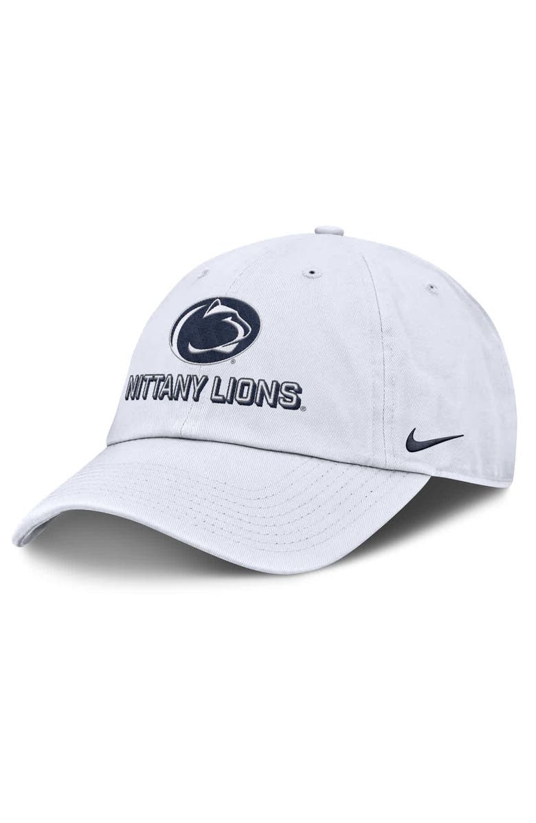 Nike Men's Nike White Penn State Nittany Lions 2025 On-Field Club Adjustable Hat, Main, color, White