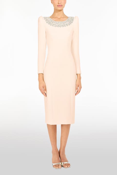 Jacquetta Embellished Midi Dress