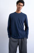 Topman Relaxed Long Sleeve T-Shirt