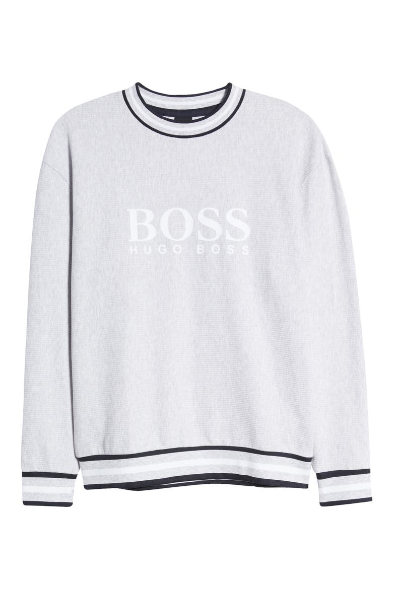 Heritage Crewneck Sweatshirt, Alternate, color, GREY