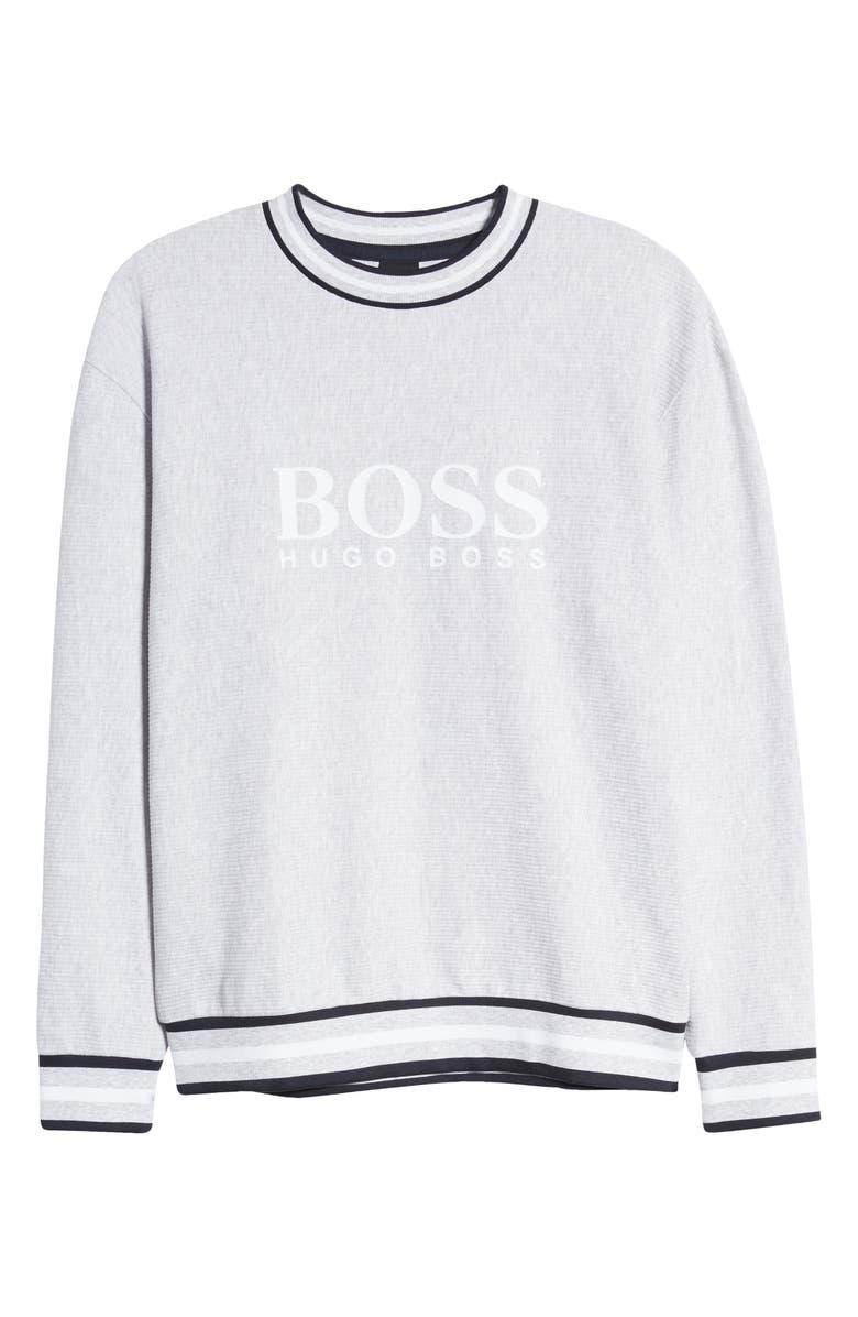 BOSS Heritage Crewneck Sweatshirt, Alternate, color,