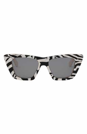 Bold 3 Dots 51mm Cat Eye Sunglasses