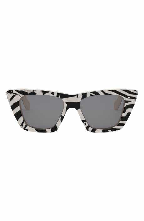 CELINE Bold 3 Dots 51mm Cat Eye Sunglasses