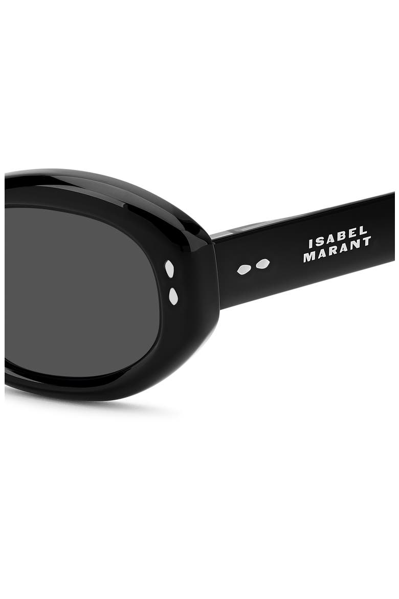 55mm Cat Eye Sunglasses, Alternate, color, BLACK/ GREY