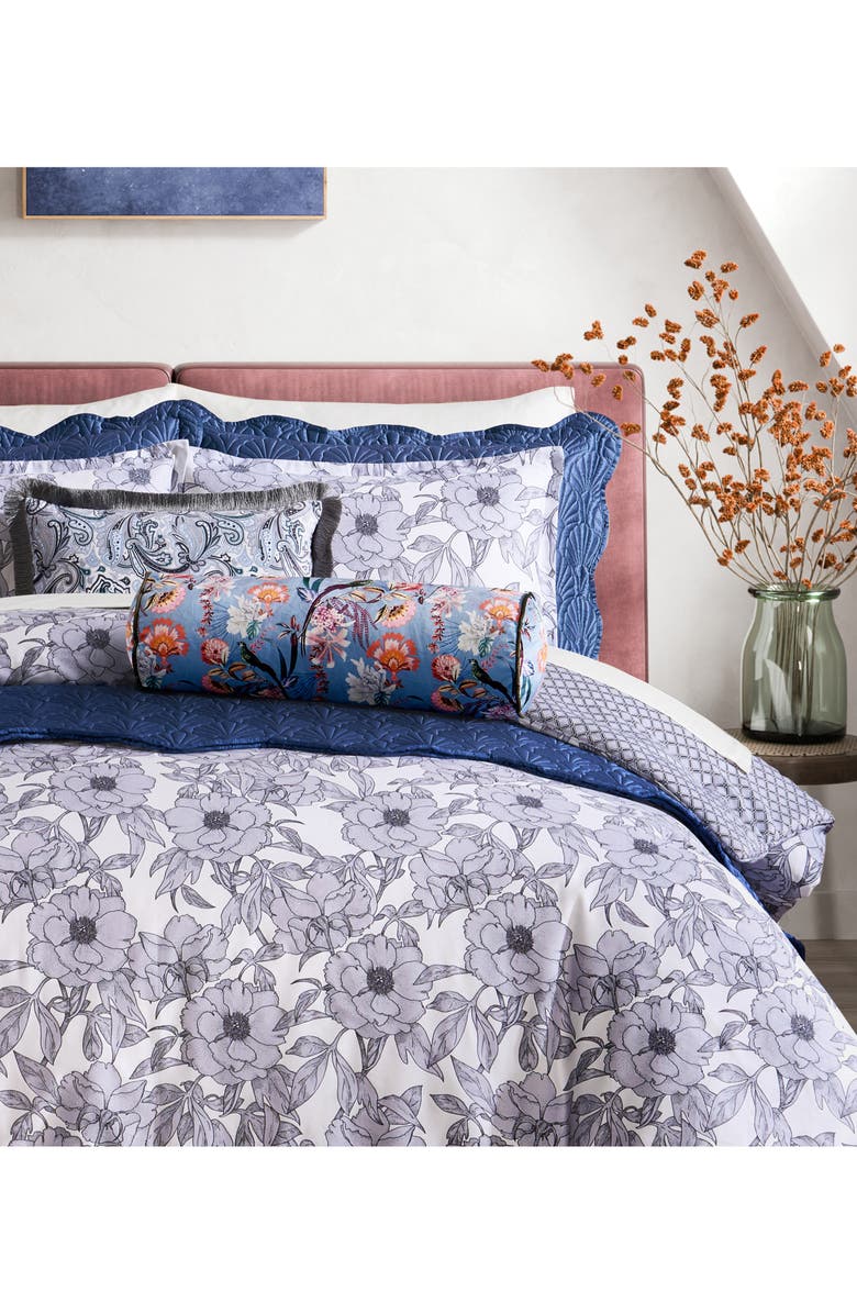 Ted Baker Tropical Birds Bolster Pillow, Alternate, color,