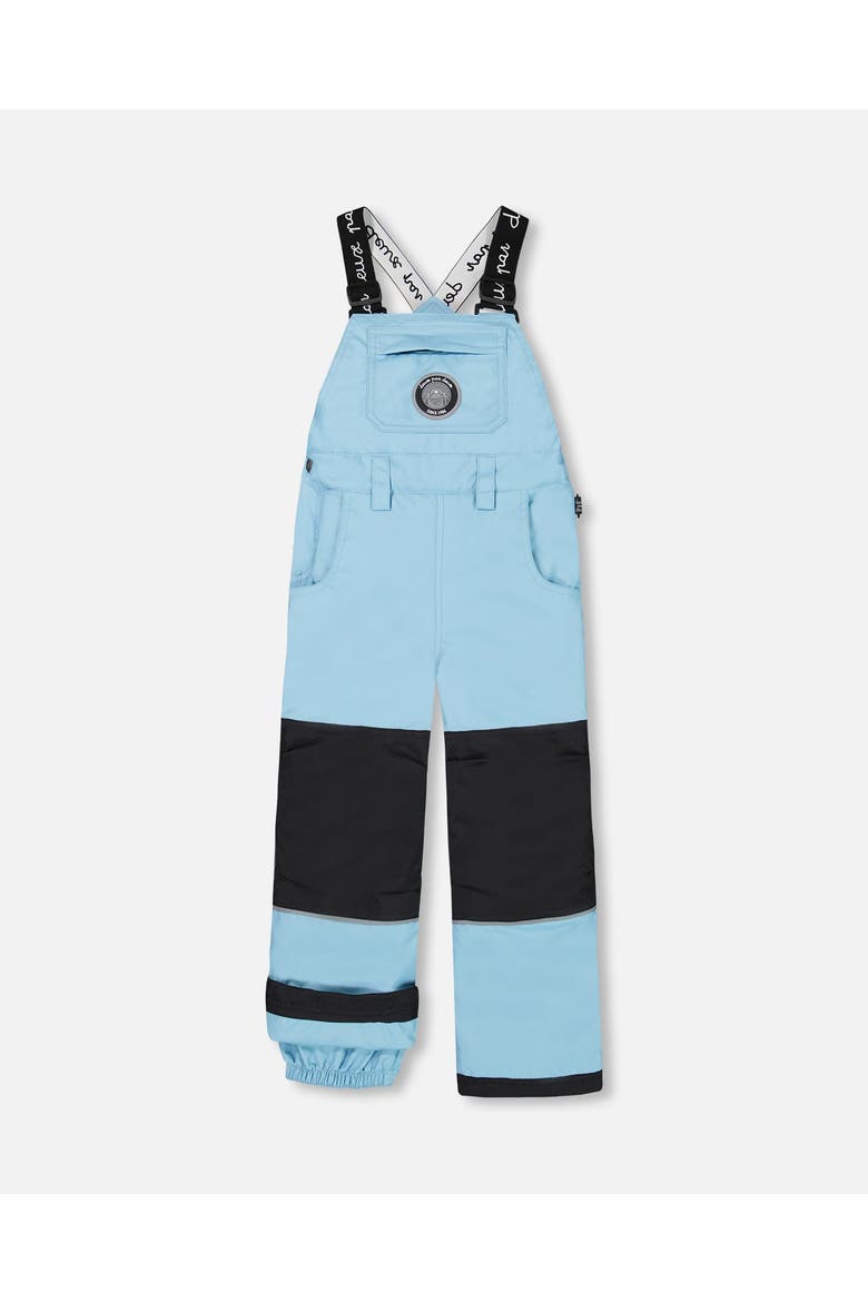 Kids Unisex Overall Snow Pants Air Blue, Main, color, Air Blue