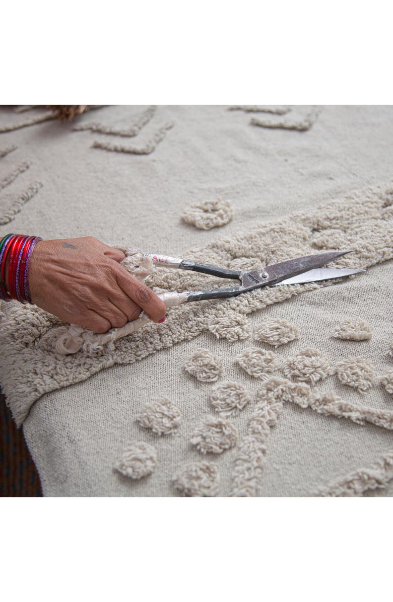 Lorena Canals Washable Rug Tribu, Alternate, color, Natural, Soil Brown