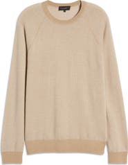 Vince Bird's Eye Wool & Cashmere Pullover