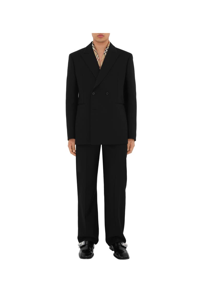 Burberry Check Silk Scarf, Alternate, color, Sand