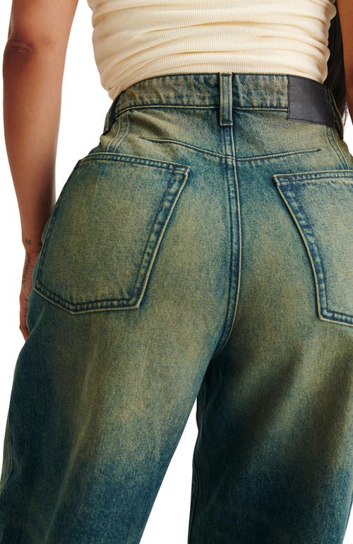 Cotton On Curvy Barrel Jean In Blue