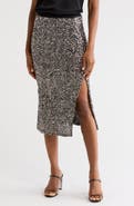 Young, Fabulous & Broke Tyla Sequin Midi Skirt