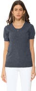 Monticelli Cashmere Pure Cashmere Featherlight Knit Tee