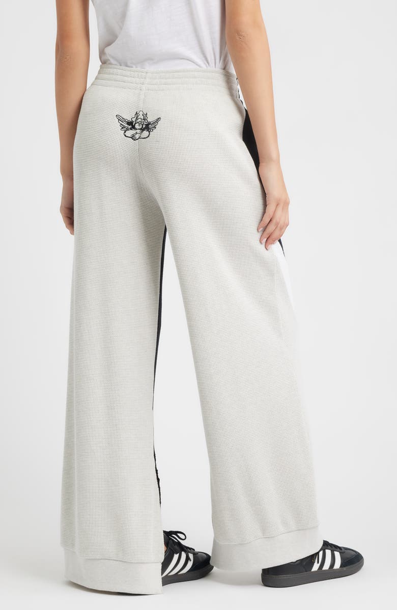 BOYS LIE High Class Private School Waffle Knit Sweatpants, Alternate, color, Heather Grey