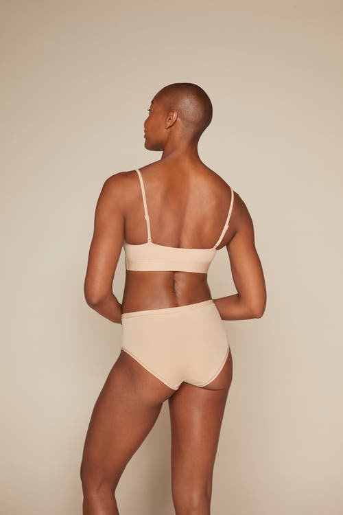 Harper Wilde Bliss Scoop Bralette In Beige