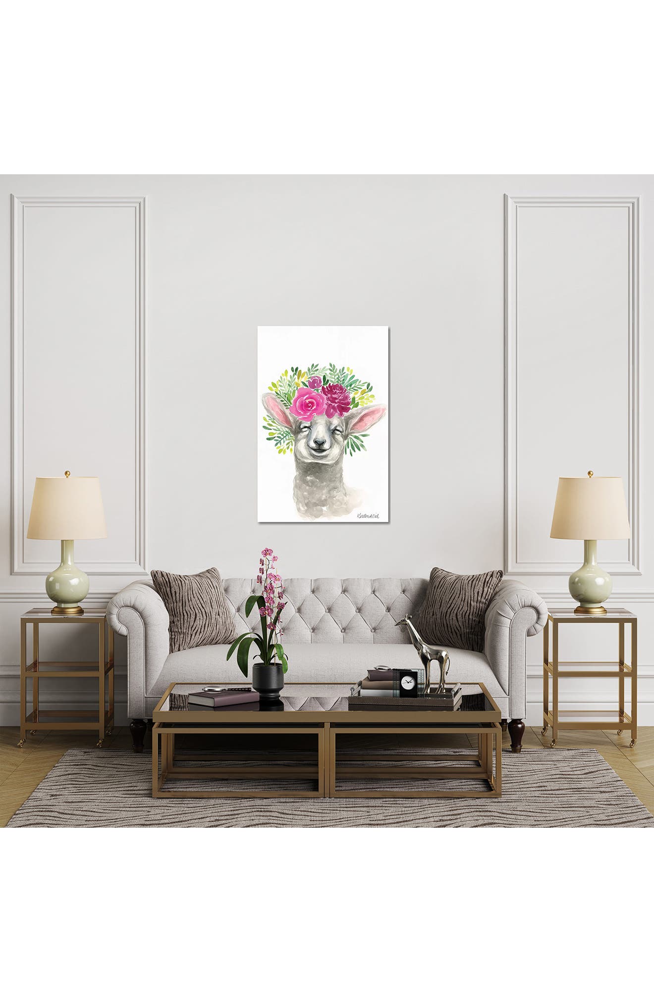 iCanvas Spring Lamb by Kirsten Dill Canvas Wall Art - 18