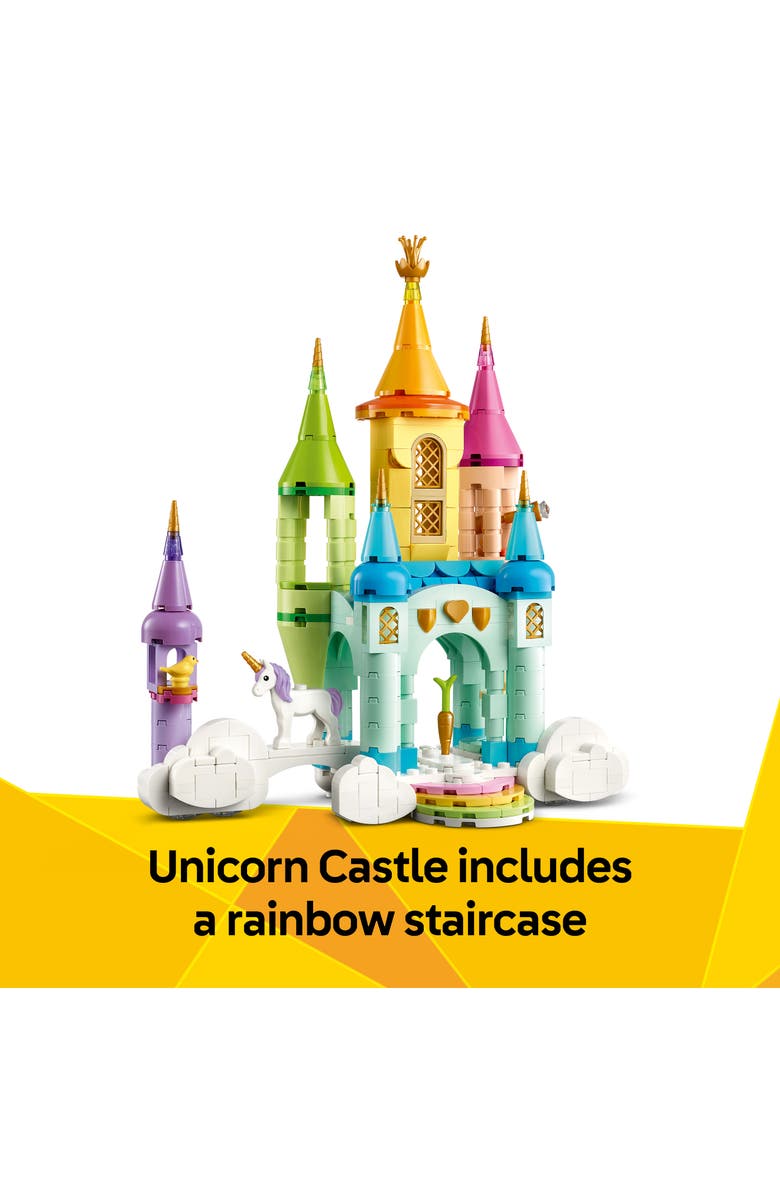 LEGO<sup>®</sup> 3+ Creator<sup>™</sup> 3-in-1 Unicorn Castle - 31175, Alternate, color, Multi