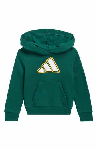 Kids' 2 Color Logo Fleece Hoodie