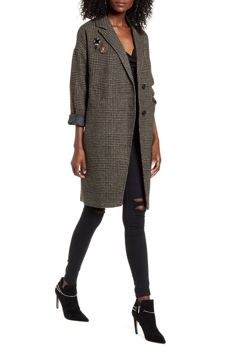 VERO MODA North Plaid Jacket, Main, color, 