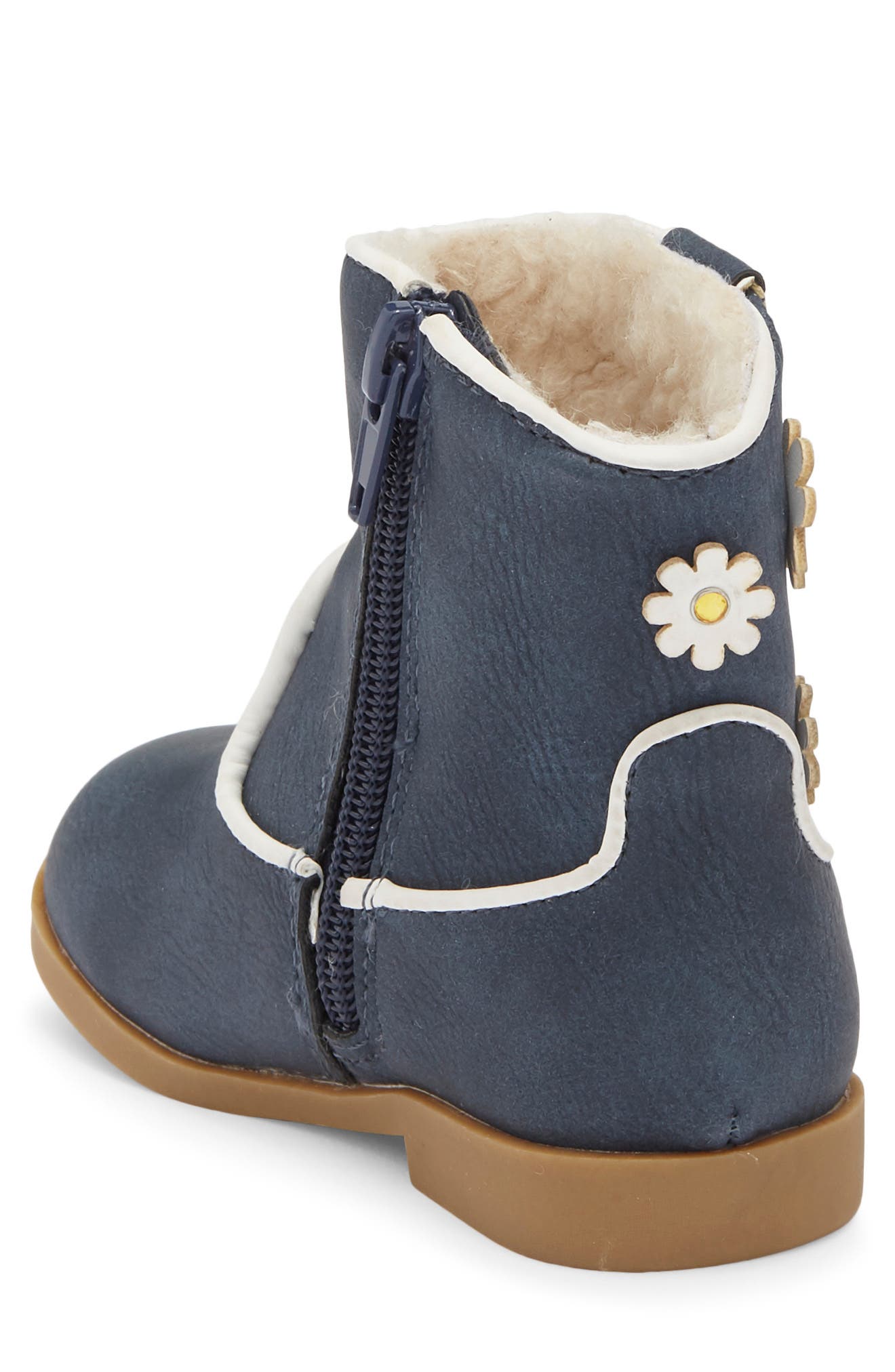 Kids' Ainsley Daisy Bootie, Alternate, color, NAVY
