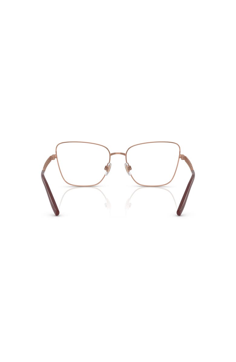 Dolce&Gabbana 55mm Butterfly optical glasses, Alternate, color, Pink