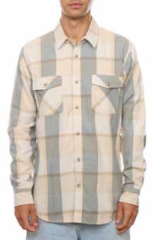 Plaid Flannel Button Down Shirt