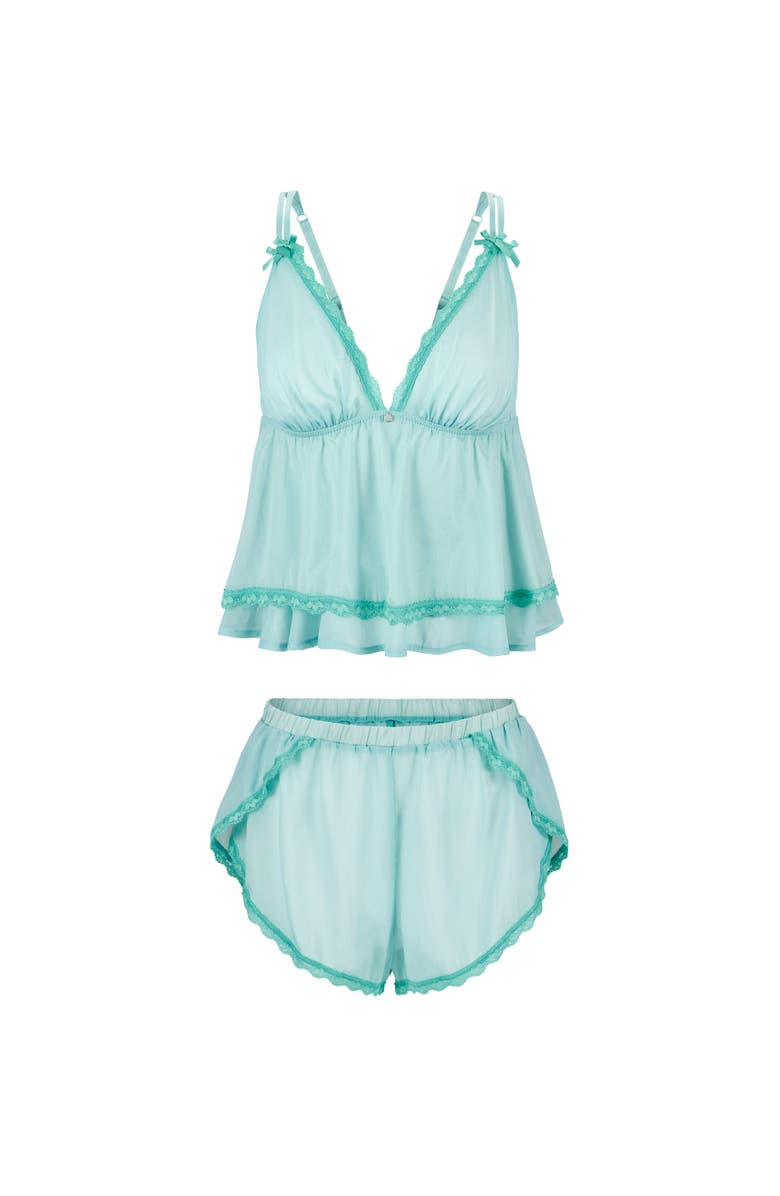 Adore Me Neela Cami & Shorts Set Lingerie, Alternate, color, 