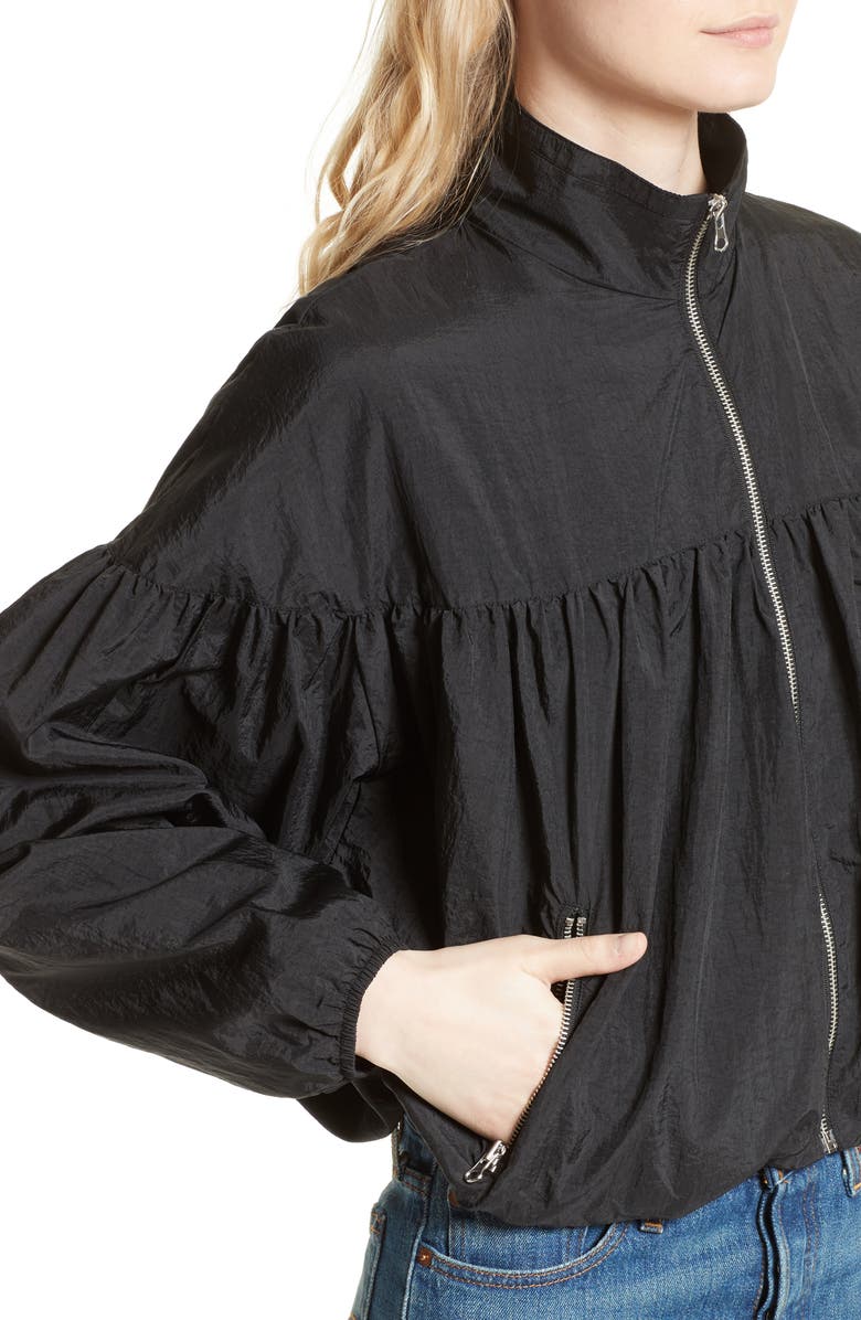 Free People Balloon Bomber Jacket, Alternate, color,