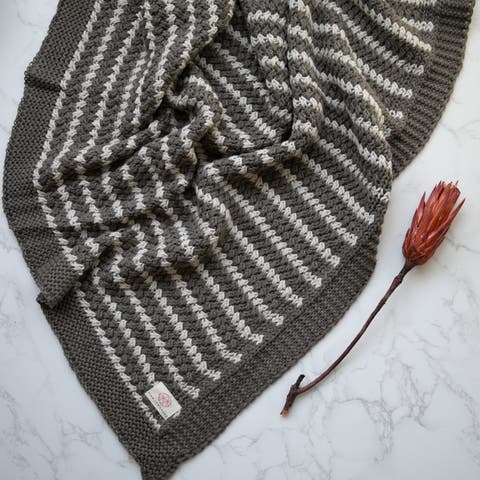 Tara Organic Cotton Throw Blanket