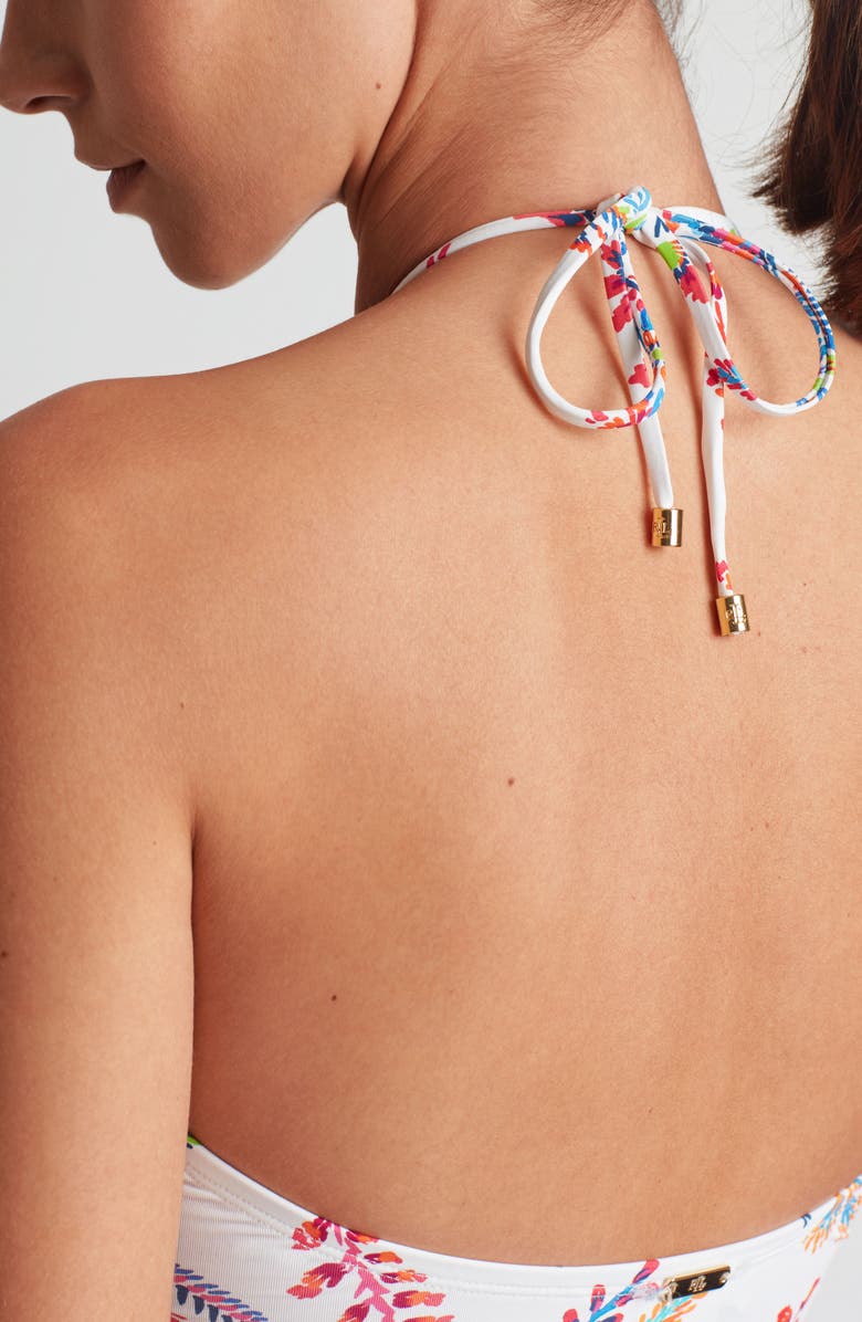 Lauren Ralph Lauren Cutout One-Piece Swimsuit, Alternate, color, 