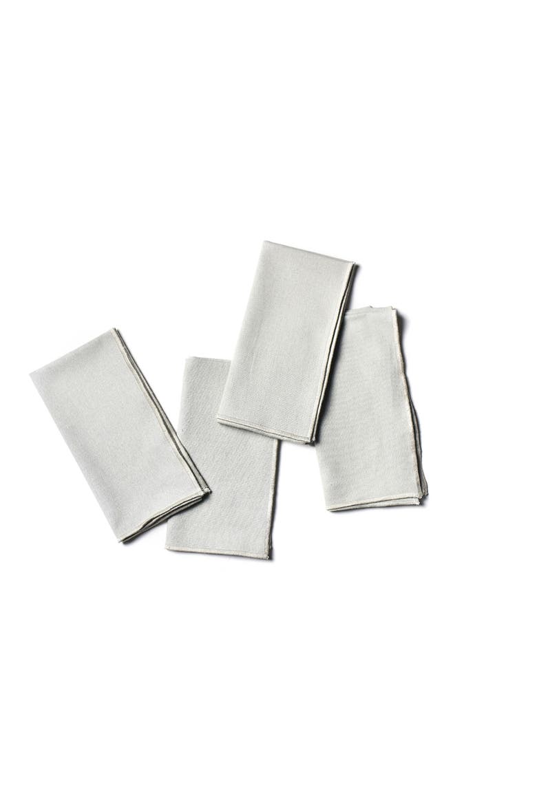 Stellar Color Block Napkins Set of 4, Alternate, color, Grey