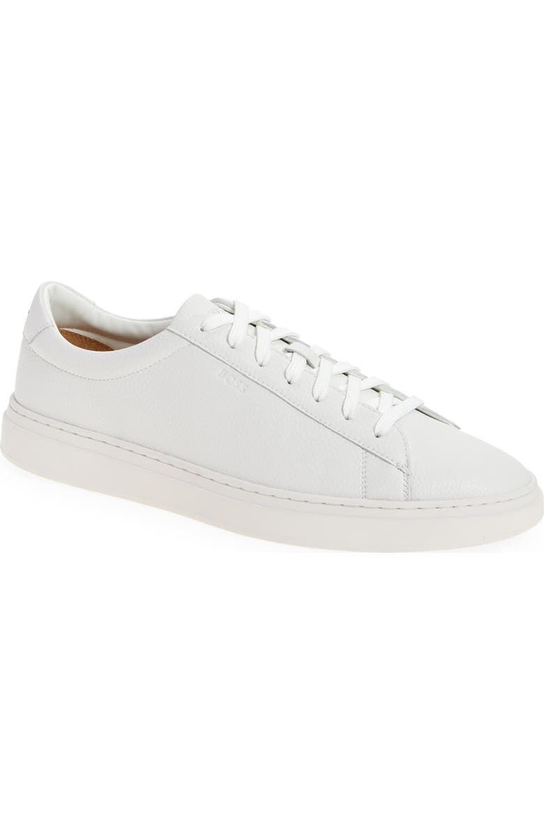 BOSS Kieran Low Top Sneaker, Main, color, Ntural