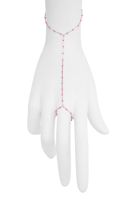 Nashelle Iris Bead Hand Chain