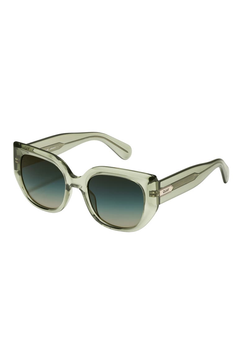 Busy Busy 47mm Small Square Sunglasses, Alternate, color, MOSS/ PALM TAUPE