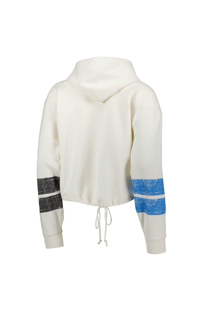 '47 Women's '47 Oatmeal Carolina Panthers Harper Pullover Hoodie, Alternate, color, Oatmeal