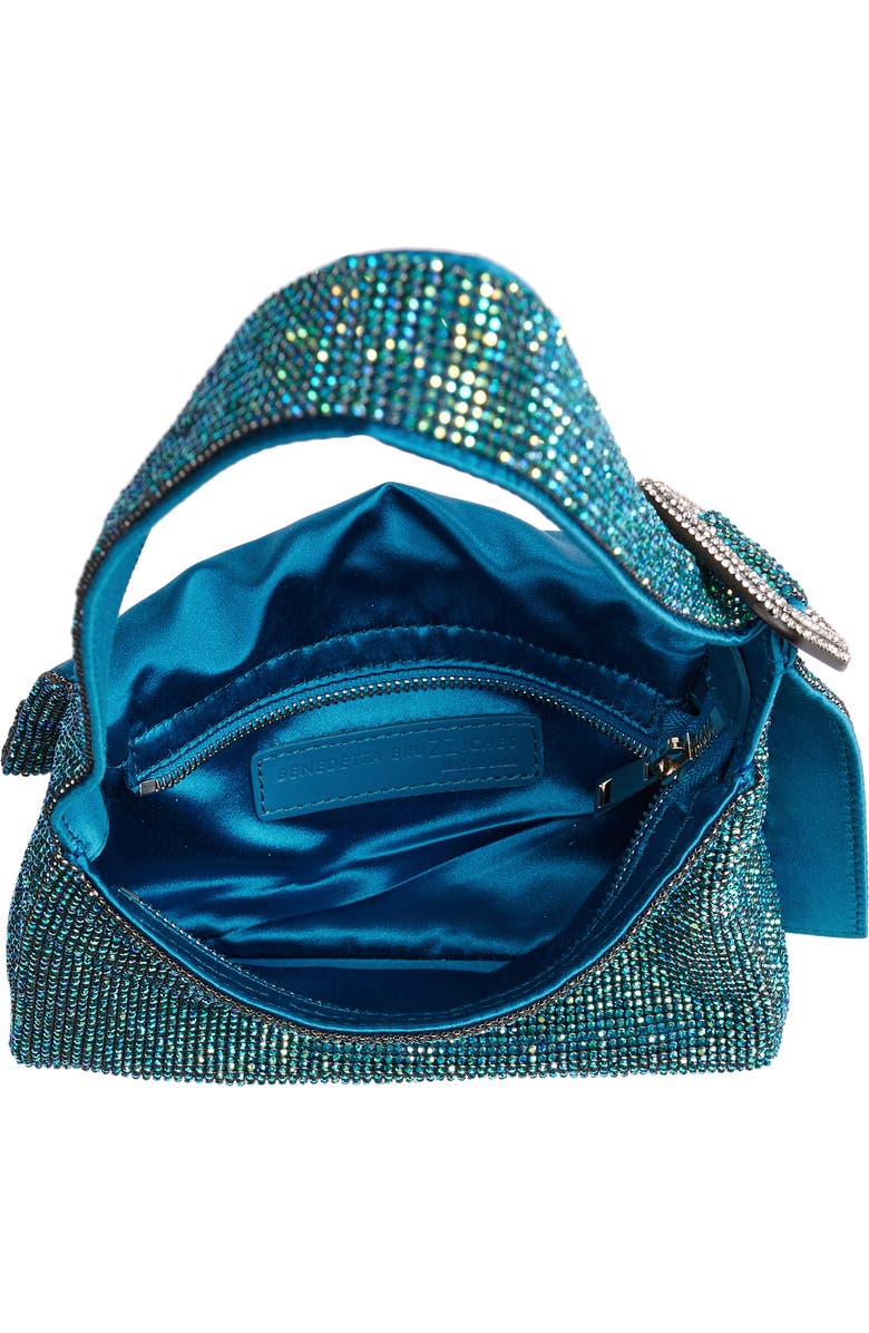 Benedetta Bruzziches Vitty La Mignon Crystal Mesh Shoulder Bag, Alternate, color,