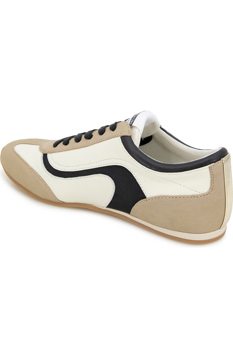 Kenneth Cole Alma Sneaker, Alternate, color, Cream/ Black Leather