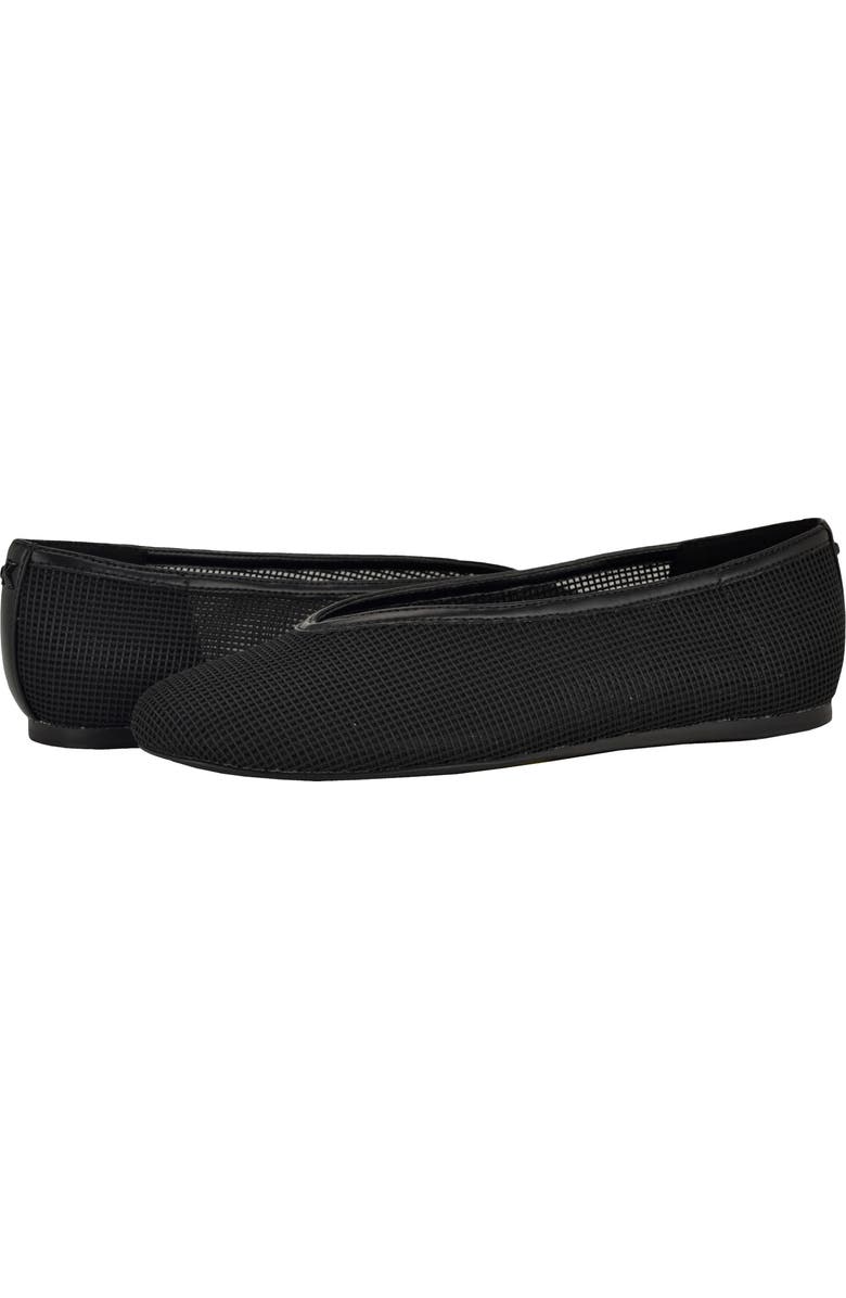 Calvin Klein Zinya Flat, Alternate, color, Black Mesh