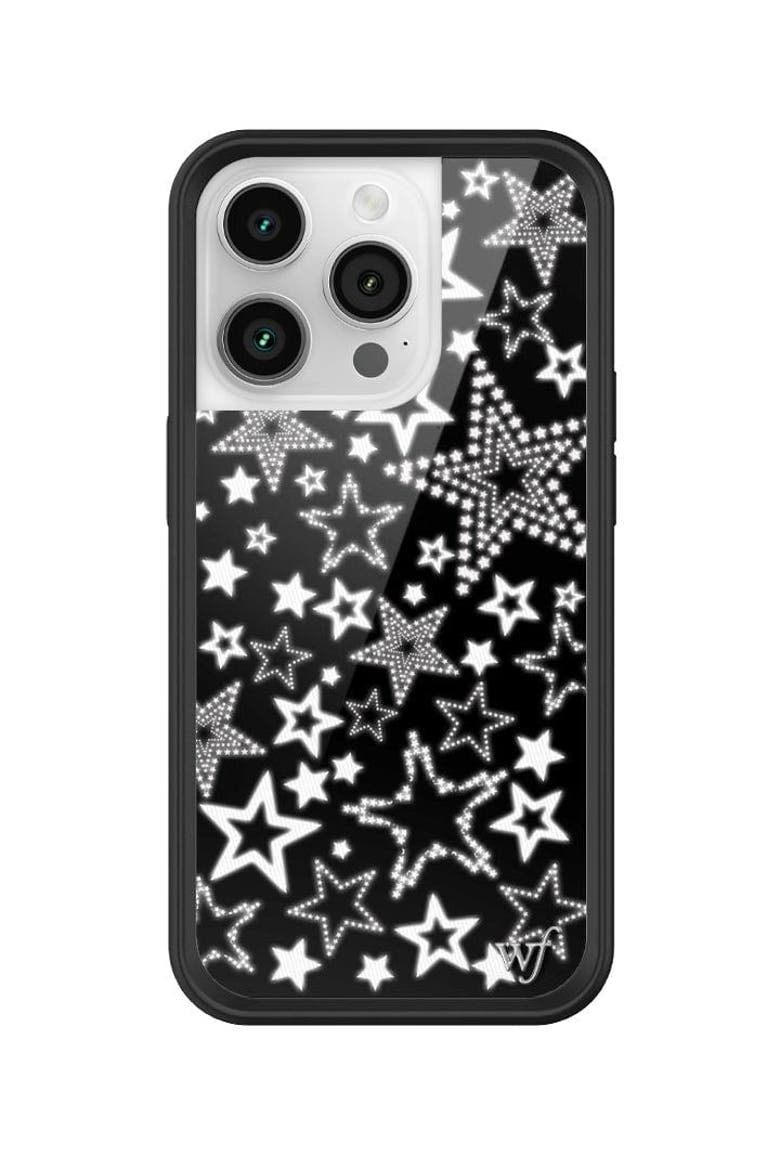 Star Girl iPhone Case, Alternate, color, Black