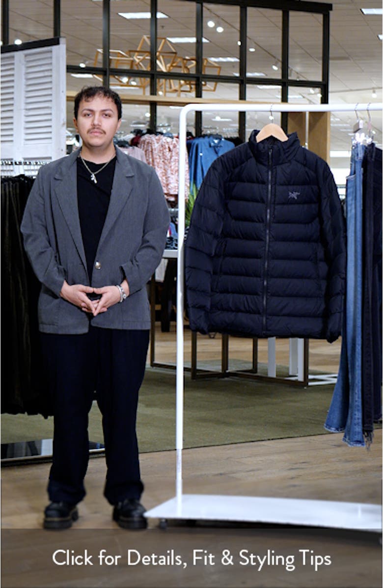 Thorium Quilted 750 Fill Power Down Puffer Jacket, sales video thumbnail