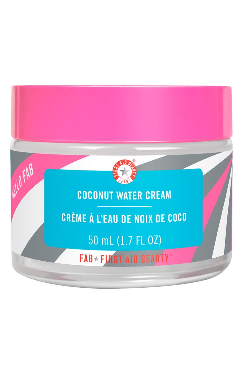 First Aid Beauty Hello FAB Coconut Water Cream, Main, color, 