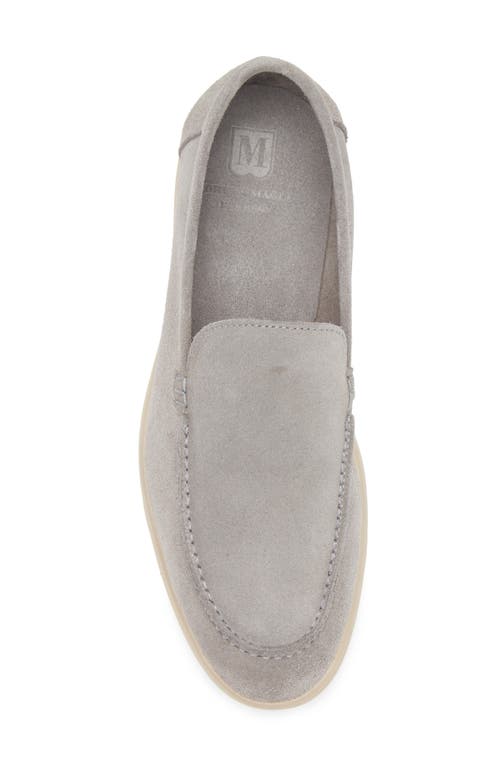 Bruno Magli Primo Leather Loafer In Grey Suede