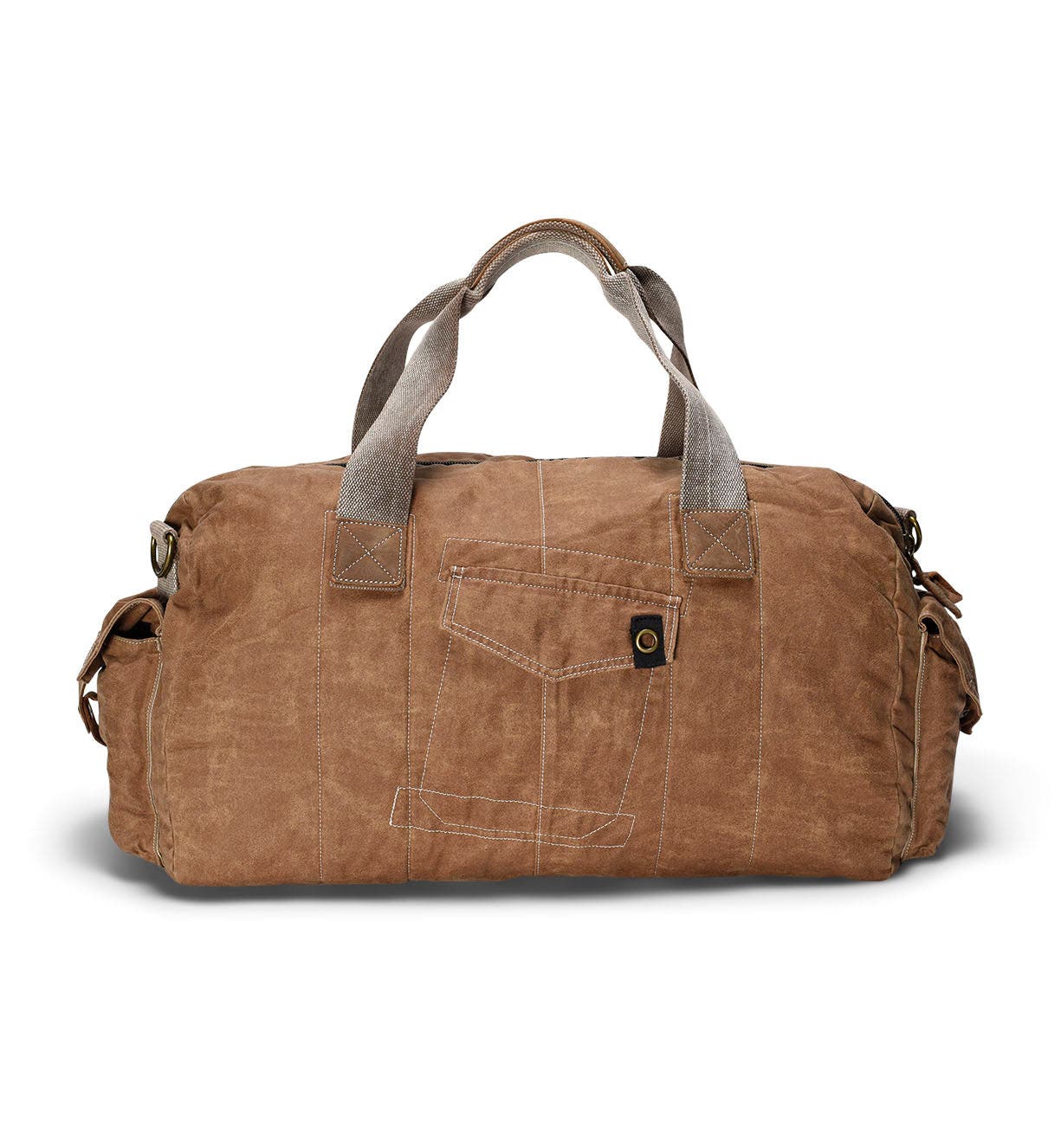 ROAN Vince Duffle, Alternate, color, Tan Oil Slick